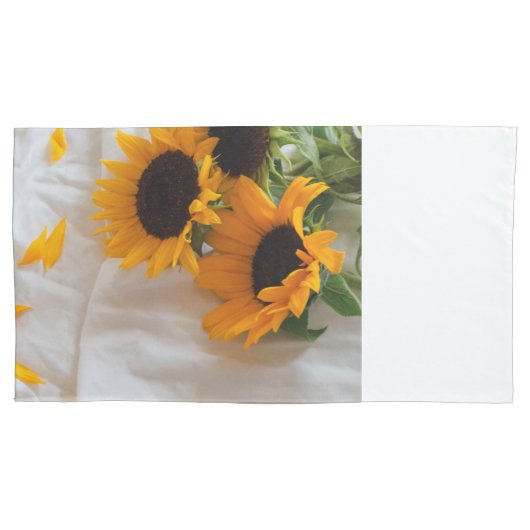 Golden Radiance Pillow Kussensloop (Voorkant-Links)