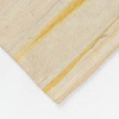 Golden Raffia - Palmvaten Fleece Deken (Hoek)