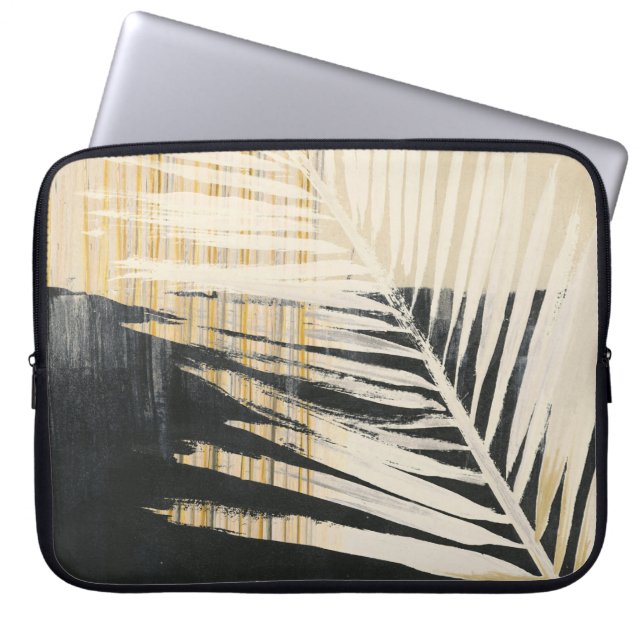 Golden Raffia - Palmvaten Laptop Sleeve (Voorkant)