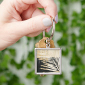 Golden Raffia - Palmvaten Sleutelhanger (Hand)