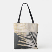 Golden Raffia - Palmvaten Tote Bag (Achterkant)