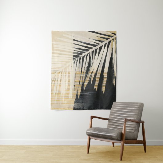 Golden Raffia - Palmvaten Wandkleed (In situ)