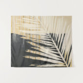 Golden Raffia - Palmvaten Wandkleed (Voorkant (horizontaal))