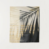 Golden Raffia - Palmvaten Wandkleed (Voorkant)