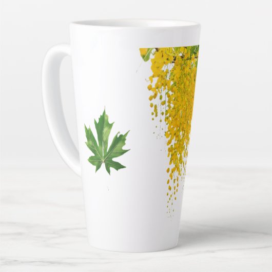 Golden Rain Cascade of Sunlight When Gold Falls Pe Latte Mok (Linkerhoek)