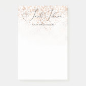 Golden Rain gepersonaliseerde professional Post-it® Notes (Voorkant)