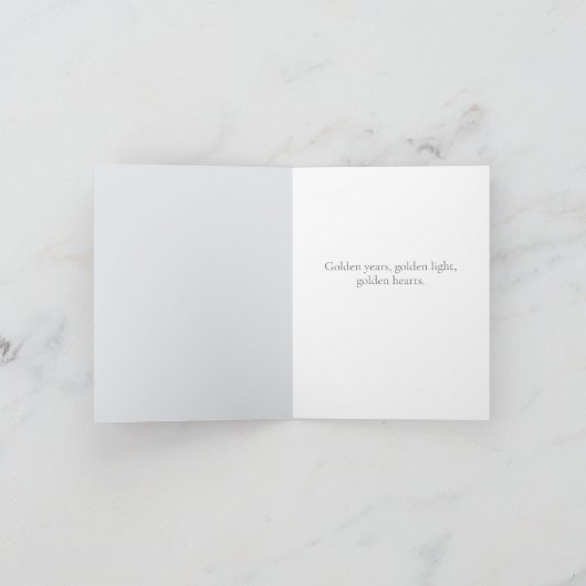 Golden Rain Romance trouwdag (Binnen)