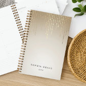 Golden Rain String Lights Gepersonaliseerd Planner