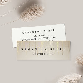 Golden Rain String Lights Mini Visitekaartje