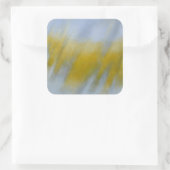 Golden Rain Vierkante Sticker (Tas)