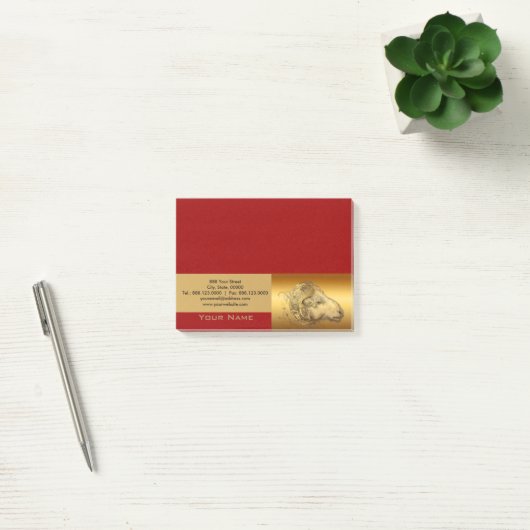 Golden Ram 2 Chinees Nieuwjaar schapen 2015 Post-it® Notes (Kantoor)
