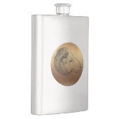 Golden Ram Chinese New Year Astrology Zodiac Flask Flacon (Rechts)