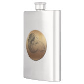 Golden Ram Chinese New Year Astrology Zodiac Flask Flacon (Links)