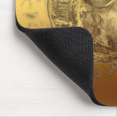 Golden Ram of Aries Chinese Westerne Zodiac MouseP Muismat (Hoek)