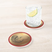 Golden Ram Year - Chinese astrologie Zandsteen Onderzetter (Zijkant)