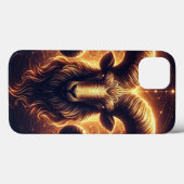 Golden Ram Zodiac Symbool Case-Mate iPhone Case (Achterkant (horizontaal))