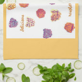 Golden Raspberries American MoJo Kitchen Towel Theedoek (Gevouwen)