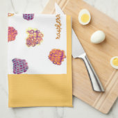 Golden Raspberries American MoJo Kitchen Towel Theedoek (Quarter Fold)