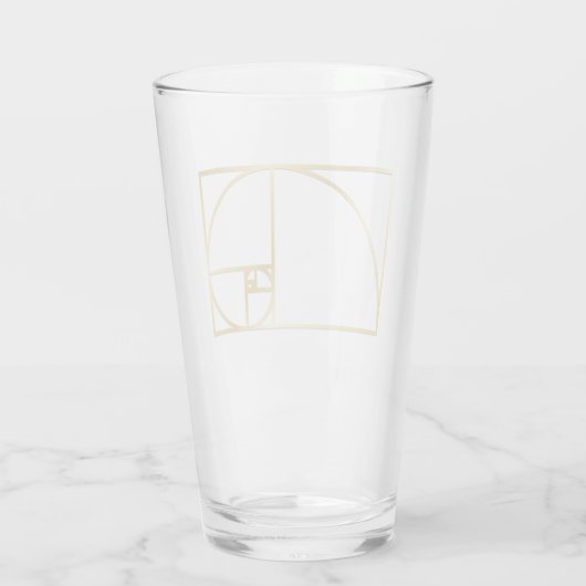 Golden Ratio - Drink glas (Achterkant)