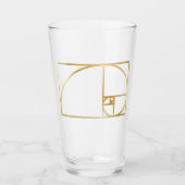 Golden Ratio - Drink glas (Voorkant)