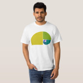 Golden Ratio Elephant - Fibonacci Spiraal 1 T-shirt (Voorkant volledig)