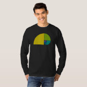 Golden Ratio Elephant Fibonacci Spiral 1 Fan F T-shirt (Voorkant volledig)