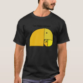 Golden Ratio Elephant Fibonacci T-shirt (Voorkant)