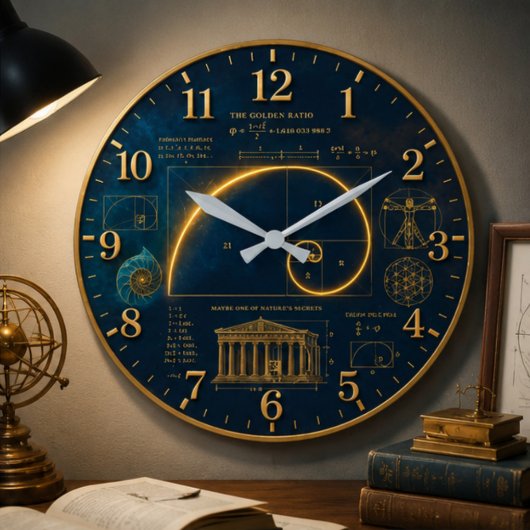 Golden Ratio Fibonacci Spiral Mathematics Grote Klok