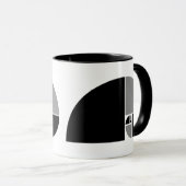 Golden Ratio, Fibonacci Spiral Mok (Voorkant rechts)