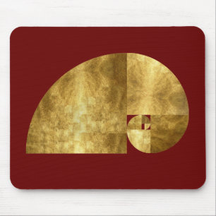 Golden Ratio, Fibonacci Spiral Muismat