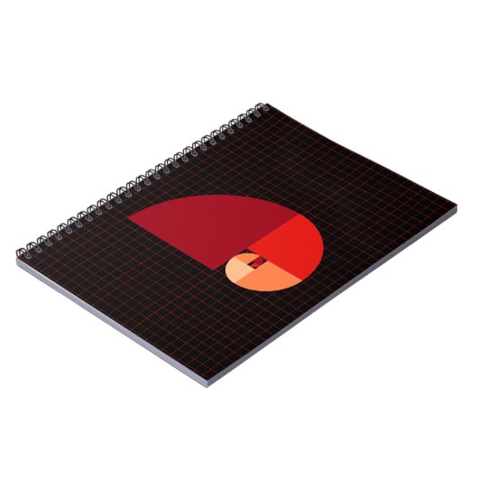 Golden Ratio, Fibonacci Spiral Notitieboek (Linkerzijde)