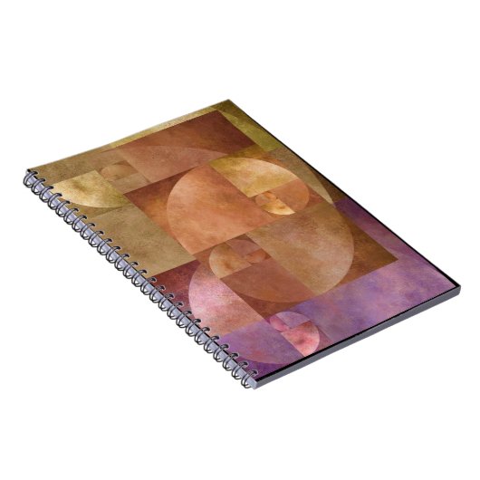 Golden Ratio, Fibonacci Spiral Notitieboek (Rechterzijde)