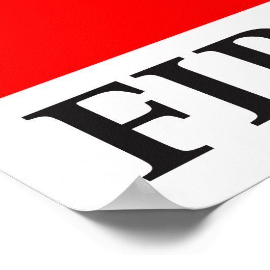 Golden Ratio, Fibonacci Spiral Poster (Hoek)