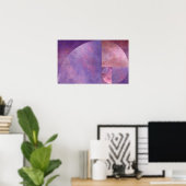 Golden Ratio, Fibonacci Spiral Poster (Thuiskantoor)