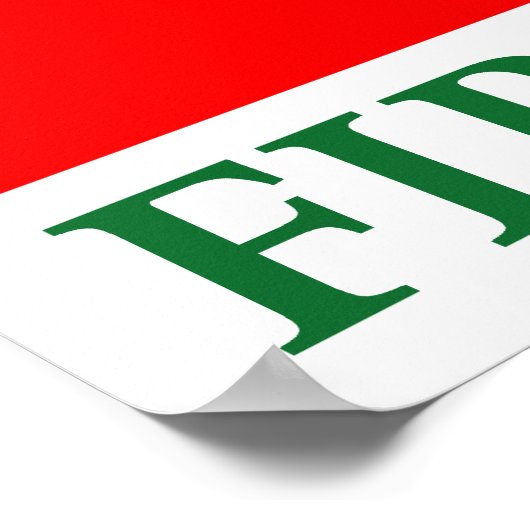 Golden Ratio, Fibonacci Spiral Poster (Hoek)