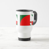 Golden Ratio, Fibonacci Spiral Reisbeker (Voorkant rechts)