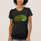 Golden Ratio, Fibonacci Spiral T-shirt (Voorkant)