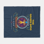 Golden Ratio Fleece Deken (Voorkant (Horizontaal))