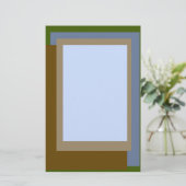 Golden Ratio Koperblokken Briefpapier (Staand voorkant)