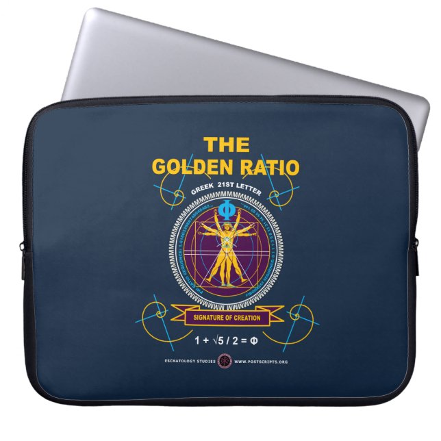 Golden Ratio Laptop Sleeve (Voorkant)