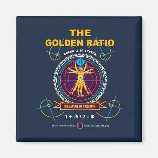 Golden Ratio Magneet (Voorkant)