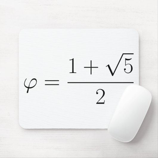Golden ratio muismat (Met muis)