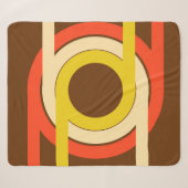 Golden Ratio Retro Sherpa Deken (Voorkant (horizontaal))