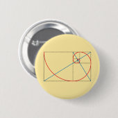 Golden Ratio Ronde Button 5,7 Cm (Voorkant /achterkant)