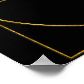 Golden Ratio Sacred Fibonacci Spiral Poster (Hoek)