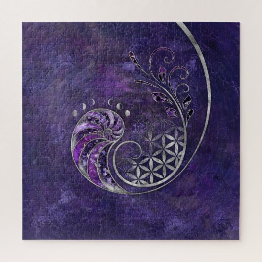 Golden Ratio - Sacred Geometry Ornament Legpuzzel (Verticaal)