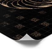 Golden Ratio - Sacred Geometry Ornament Poster (Hoek)