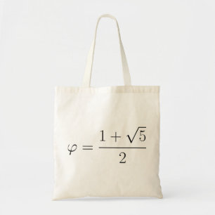 Golden ratio tote bag