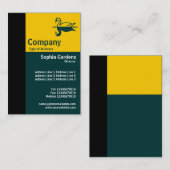 Golden Ratio Verticaal 01 Visitekaartje (Voorkant / Achterkant)