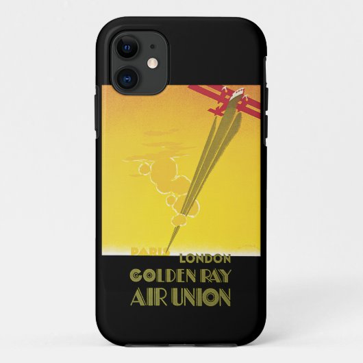 Golden Ray Air Union Case-Mate iPhone Case (Achterkant)